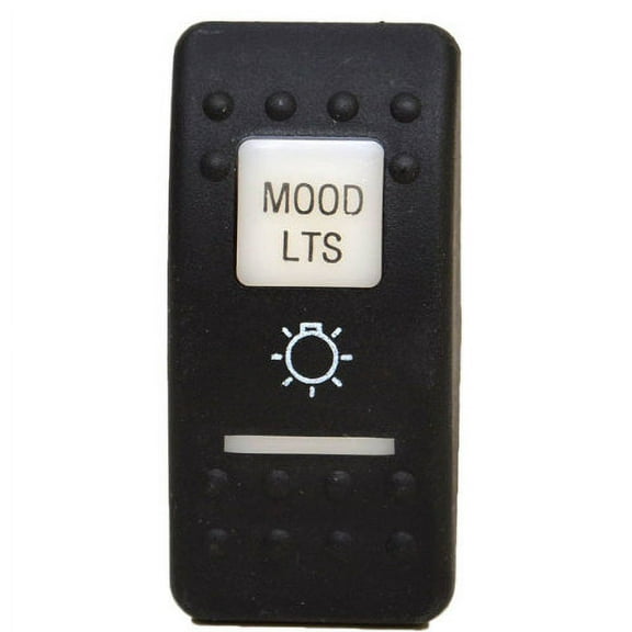 Carling Boat Rocker Switch Actuator Cover | Black MOOD LTS