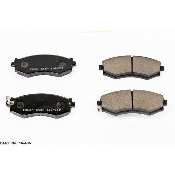 Power Stop Front Z16 Evolution Ceramic Brake Pads 16-485 Fits select: 1989-1994 NISSAN 240SX, 1991-1996 INFINITI G20