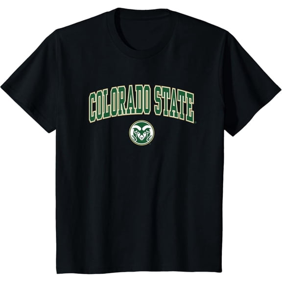 Colorado State Rams Arch College Sports T-Shirt All Size S-5XL