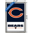 thumbnail image 3 of NFL Chicago Bears - Logo 21 Wall Poster, 22.375" x 34", Framed, 3 of 3