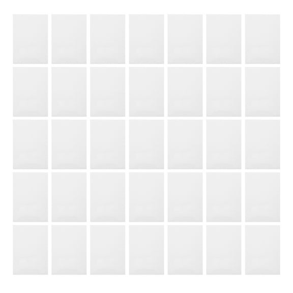 Raindrops 100 Pcs Flash Laminate Self-adhesive Laminate Film 15.40X10.40X0.10CM White