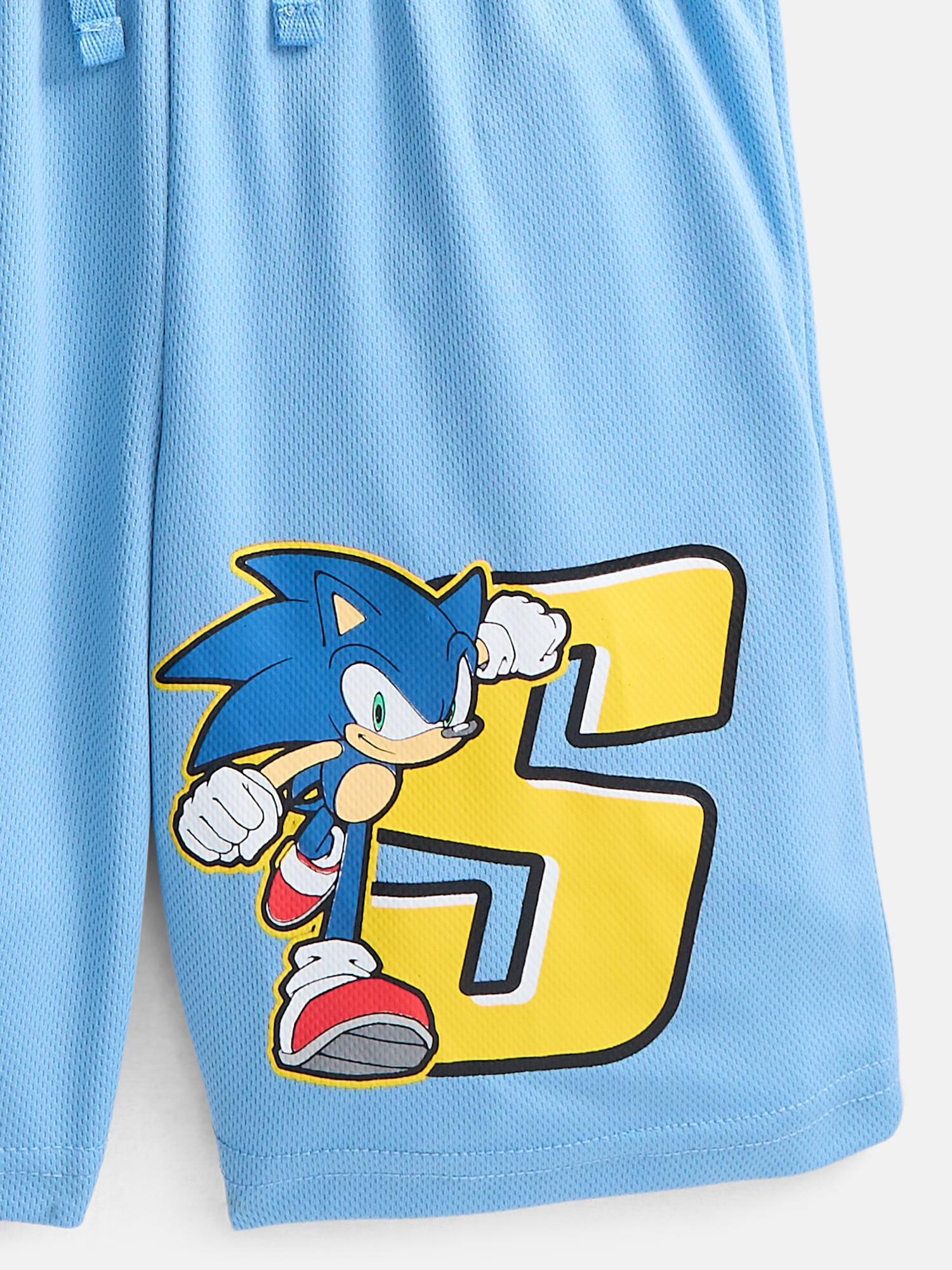 Sonic the Hedgehog Boys Baseball Jersey and Matching Shorts Set, 2-Piece, Sizes 4-12