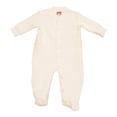 thumbnail image 1 of Mameluco Baby creysi Unisex con Broches con Elástico en los Puñor Blanco Talla 12 M, 1 of 4