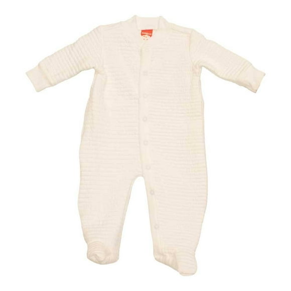 Mameluco Baby creysi Unisex con Broches con Elástico en los Puñor Blanco Talla 12 M