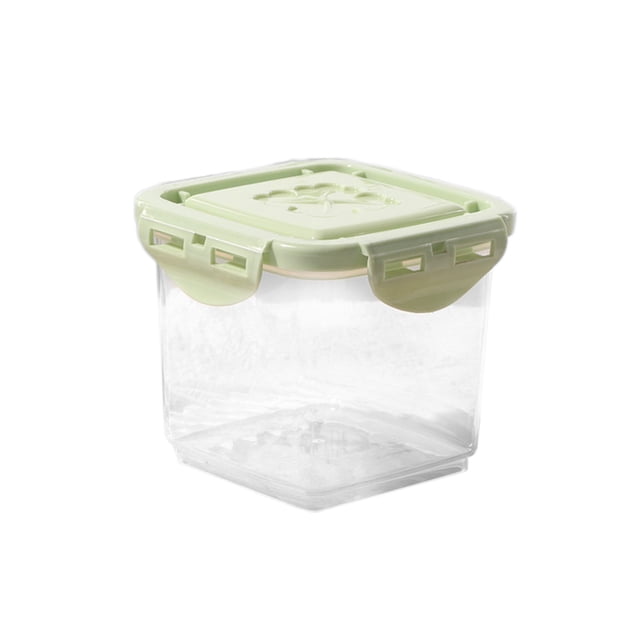 Vwrxbz Plastic Freezer Containers Reusable 650ML Food Storage Jars with Lids Airtight Meal Prep Snack Box Kitchen