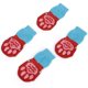 thumbnail image 1 of 2 pares de adorables zapatos para cachorros, calcetines de punto antideslizantes, botas de invierno para perros pequeños, ropa de interior para gatos, protector de patas, antideslizante, talla S, 1 of 5