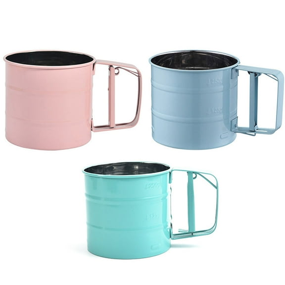 STRANDCHIC Handheld Flour Sifter for Baking, Kitchen Tool for Even Sifting and Smooth Batter, 1 Piece