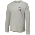 thumbnail image 2 of Men's Concepts Sport Gray FC Cincinnati Region Thermal Knit Henley Long Sleeve Top, 2 of 3