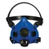 Honeywell RU8500 Half Mask Respirator, Small, Reists Particulates, Chemicals, Contamination, Gas, Silicone - 12 CA (068-RU85001S)