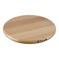 thumbnail image 2 of STAUB Specialities 23 cm Round Beech Trivet Magnetic, Brown, 2 of 2