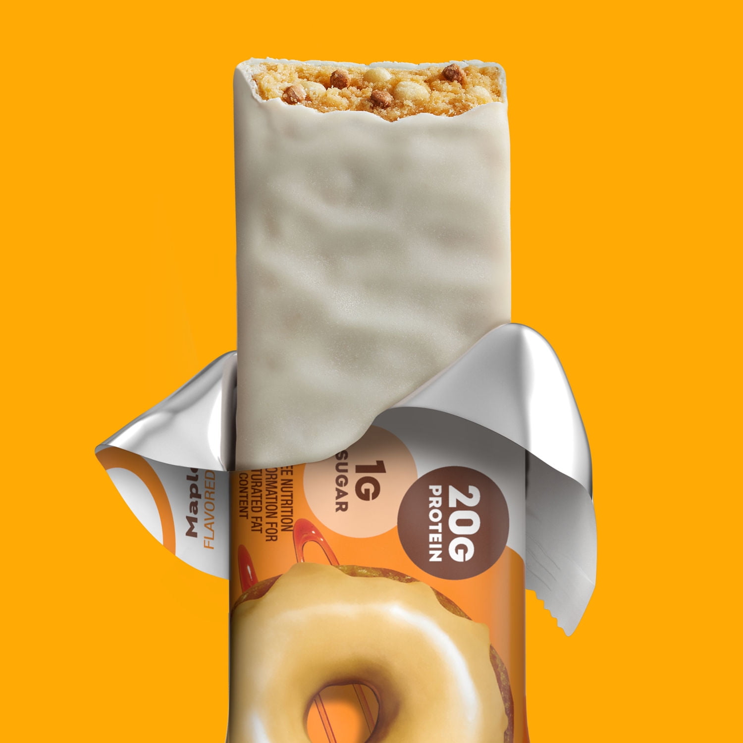 ONE Brands Protein Bar, Maple Glazed Doughnut, 20g Protein, 4 Count