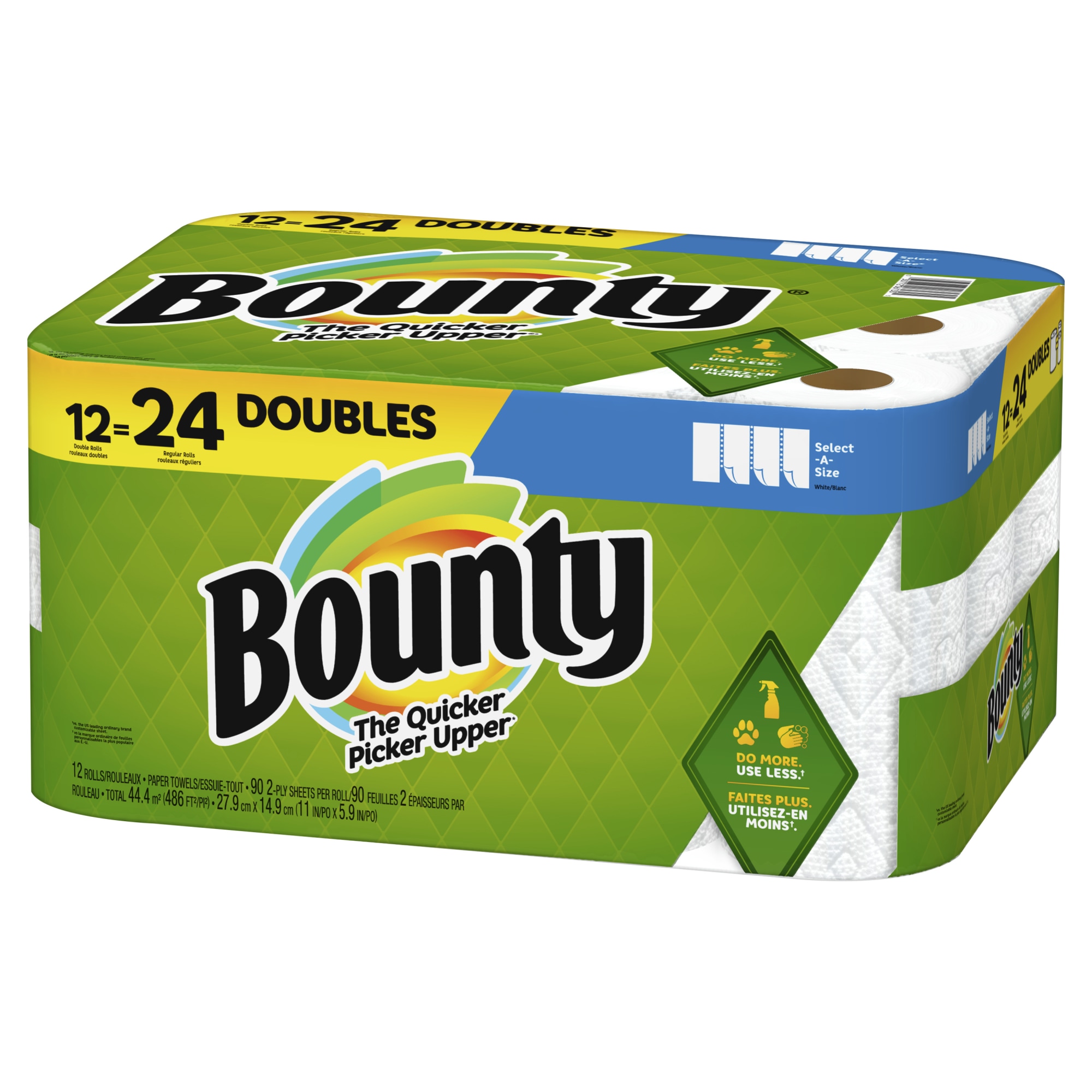 Bounty Select-A-Size Paper Towels, 12 Double Rolls photo 5