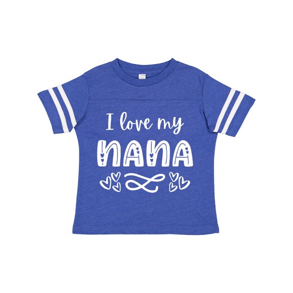 Inktastic I Love My Nana with Hearts Boys or Girls Toddler T-Shirt