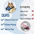 thumbnail image 2 of Mesh Soft Dog Muzzle, Breathable Dog Mask Muzzle for Large Dogs Anti Biting Barking Chewing, No Bark Pet Muzzle with Reflective & Adjustable Strap for, 2 of 4