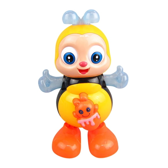 Bewildely Abeja eléctrica juguete para niños al de la música las manos se mueven hacia arriba y hacia abajo interactivo y divertido Videojuegos portátiles