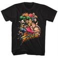 thumbnail image 3 of Street Fighter Stftr Black Adult T-Shirt, 3 of 3