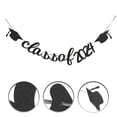thumbnail image 2 of SHISUYAN 1 Set Class of 2024 Graduation Banner Graduation Party Hanging Banner Graduation Prop, 2 of 9