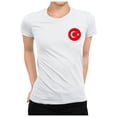 thumbnail image 2 of YMNXA Womens T Shirts Soccer Summer Turkey Graphic Print Short Sleeve Round Neck Fashion Breathable Soft Tee Top For Everyday Wear,Light Gray,L, 2 of 5