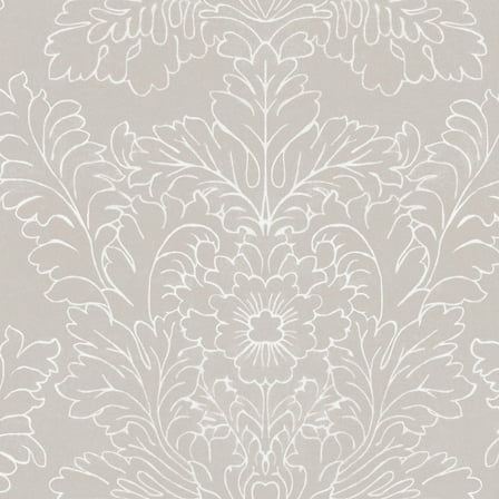 Laura Ashley Silchester Dove Grey Wallpaper