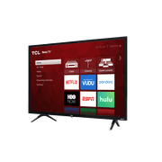 Angle View: TCL 32" Class 720p HD LED Roku Smart TV 3 Series 32S321 Refurbished