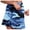 Blue, variant on ibiyuan Knee Length Skirts For Women Short Skirts For Women Casual Printed Tennis Skirt with Pockets for Yoga Sports and Wear