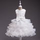 thumbnail image 4 of Vestido de novia para niña Vestido grande para niña Vestido de princesa rosa para niña de las flores, 4 of 5
