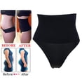 thumbnail image 4 of Bragas de cintura media Hugo para mujer Negro 2XL, 4 of 10