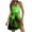 Green, variant on WFJCJPAF 2025 New Halloween Halloween Dresses for Women Short,Women's Summer Comfort Fashion Printing Pocket Sleeveless V-Neck Dress - Blue S