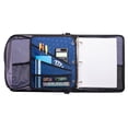 thumbnail image 5 of Case-It 5-Tab Binder Accessory, 5-colored tabbed, 6 pocket expanding file, fits any standard 3 ring letter size binder, additional zippered mesh pockets for pen storage, ACC-21, Blue, 5 of 11