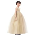 thumbnail image 3 of Ekidsbridal Girl Pageant Flower Girl Dress - V-Back Satin with Rhinestones PR123-A (Size: 2-12), 3 of 6