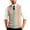 Z001_Beige, variant on St. Patrick's Day Sweater Vest for Men V-Neck Sleeveless Button Up Cardigan Saint Patrick's Day Vest Sweater