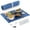 Blue, variant on Costway Rollable & Portable Electric Warming Tray with Fasting Heating Timer Auto Shut-Off Blue