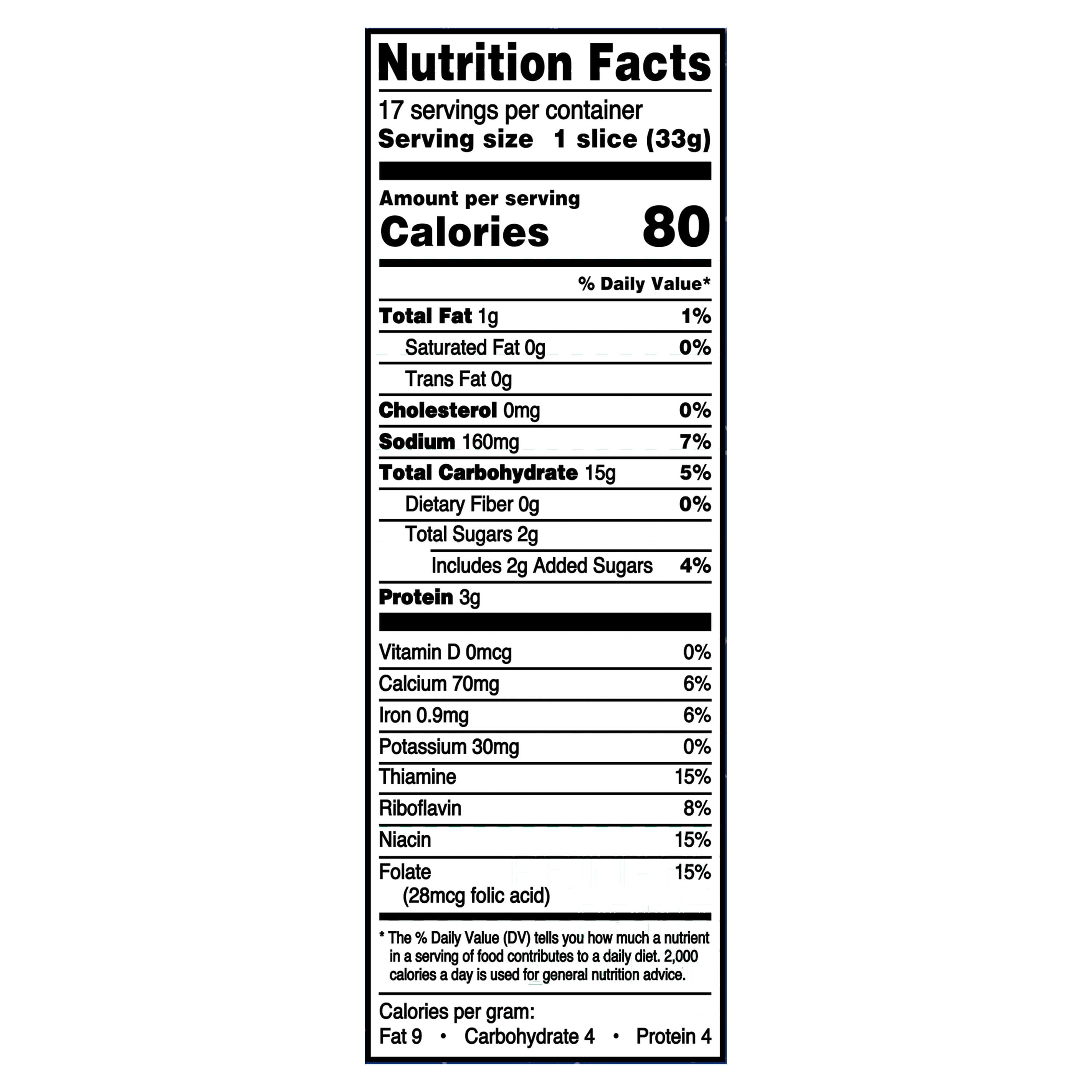 Great Value Thick Sliced Texas Toast, 20 oz