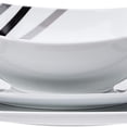 thumbnail image 5 of 18 Piece Kitchen Dinnerware Set - Square Plates, Bowls, Service for 6 - Modern Beams, 5 of 5