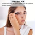 thumbnail image 6 of Eyebrow Razor Set (66 Black), 1 Set - 66 Eyebrow and for Women and Men Eyebrow Hair Trimmer and Shaver with Protective Cover and Newbie Friendly, Easter Mother'S Day Gift Makeup Organizers, 6 of 7