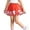 Red, variant on oqasdz Toddler Kids Baby Girls Dancing Princess Skirt Flowers Prints Mesh Ballet Tutu Skirts, Size 5-8 Years