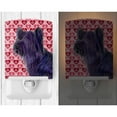 thumbnail image 2 of Caroline's Treasures SS4463CNL Skye Terrier Hearts Love and Valentine's Day Portrait Ceramic Night Light, 6x4x3",, 2 of 2