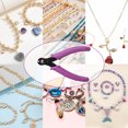 thumbnail image 3 of SPEEDWOX 5 Inch Memory Wire Cutting Pliers Jewelry Parrot Beak Wire Cutter Bracelet Pliers Memory Wire Shears Flush Cut Pliers Beading Hobby Work Tool for Arts and Crafts Electronics Jewelry Making, 3 of 7