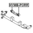 thumbnail image 2 of Febest REAR ENGINE MOUNT BUSHING # HYMB-PORR OEM 21813-4A021, 2 of 2