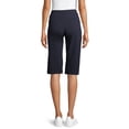 thumbnail image 2 of Athletic Works Women's Athleisure Dri More Core Piped Bermuda, 2 of 7