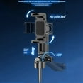 thumbnail image 2 of P15 Mini Selfie Stick Tripod, Extendable Grip Phone Tripod with Detachable Remote for Vlog Photography Without Light, 2 of 9