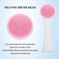 thumbnail image 3 of Face Brush, Facial Cleaning Brush Scrubber Manual Dual Face Wash Brush For Deep Pore Exfoliation Wash Makeup, 3 of 3