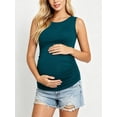 thumbnail image 3 of Women's Maternity Tops Clothes Sleeveless Pregnancy T Shirts, 3 of 8