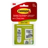 Command 17205-16ES 0.63 in. x 1.81 in. Holds Up to 4 lbs. Value Pack Removable Picture Hanging Strips - Small White (16-Pairs/Pack)