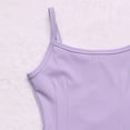 thumbnail image 6 of Miluxas Girl's V-Front Camisole Dance Leotard Purple 12-13Years, 6 of 7