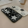 thumbnail image 4 of Bling Glitter 3D Stars Diamond Phone Case Compatible with iPhone Case (Clear,iPhone 11 Pro), 4 of 7