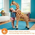 thumbnail image 6 of Melissa & Doug Giant Giraffe - Lifelike Plush Stuffed Animal (over 4 feet tall), 6 of 11