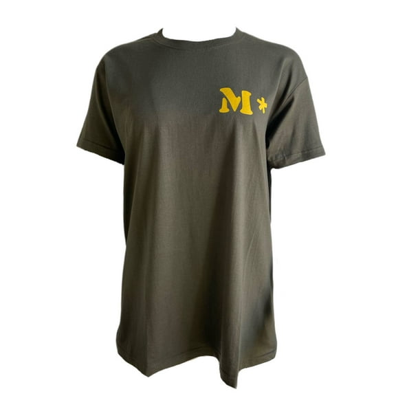 MSHD Women's Cotton T-Shirt, Green, Size M