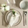 thumbnail image 7 of Earth & Clay Amber 12-Piece Dinnerware Set Stoneware, White Speckled, 7 of 7