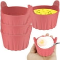 thumbnail image 2 of Garloy Silicone Ramekins,Air Fryer Silicone Molds,Silicone Egg Cups,Air Fryer Egg Molds,Poached Egg Cups,Air Fryer Accessories,Silicone Muffin Cups,Air Fryer Cups,Air Fryer Bowl,4Pcs,2.4"x2.9", 2 of 8
